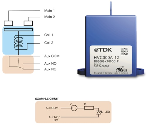 EPCOS / TDK HVC高压接触器